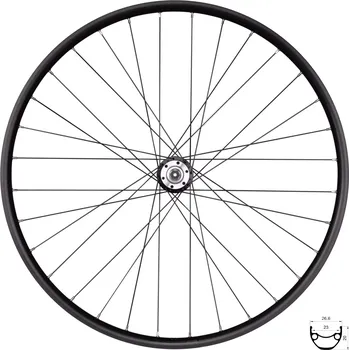 Zapletené kolo kolo přední FORCE XC DISC 622x23 F804340-6d 32d