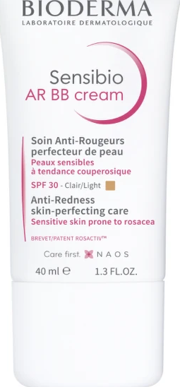 BIODERMA Sensibio AR BB tónovaný krém pro citlivou a začervenalou pleť 40 ml