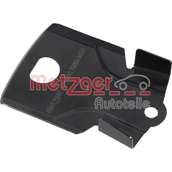 Brzdový kotouč Ochranný plech proti rozstřikování, brzdový kotouč METZGER 6115593