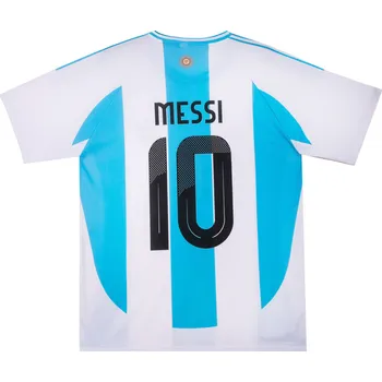 SportDres Bílo-modrý fotbalový dres Argentina – Messi Velikost: 158 (12–13 let)