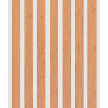 Obklad Archo Akustický panel Design line CPL Olše na bílém HDF 800 x 400 x 21 mm