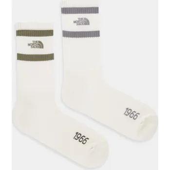 Pánské ponožky Ponožky The North Face 2-pack NF0A8EGNLE71 béžová 02X, vel. S