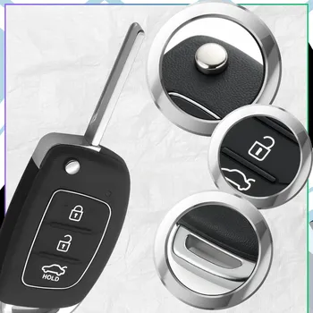 Camerazar Kryt klíče Hyundai Solaris ix35 ix45 Elantra Santa Fe Verna 3 tlačítka