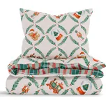 MK Lůžkoviny Vánoční bavlněné povlečení Renforcé do postýlky – Vánoční příběh 233602384