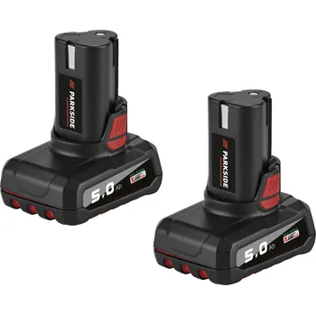 PARKSIDE PERFORMANCE® Sada akumulátorů 5 Ah PAPK 12 5.0 B2, 2dílná