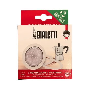 Náhradní díl pro kávovar Těsnění pro Bialetti moka konvičku 3-4 šálky - hliník (3+1)