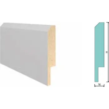 soklová lišta Archo Soklová lišta z MDF 2000mm Soft 02