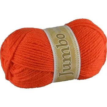 Příze Příze Jumbo 931 tmavě oranžová