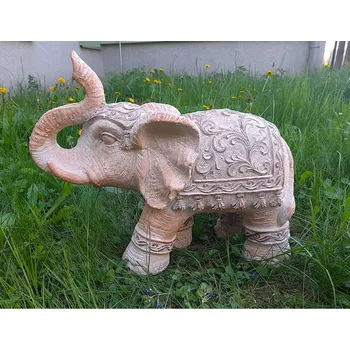 Dekorace jezírka Prodex Slon zdobený menší 45 x 37 cm PRODEX A00821