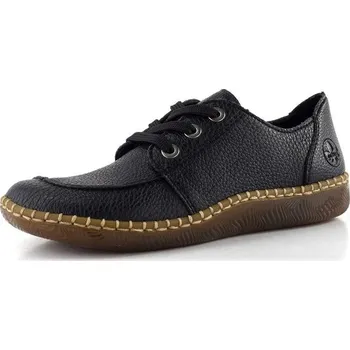Dámské polobotky Rieker šněrovací polobotky černé N2402-00 - 43 | P701137