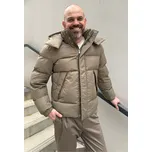 Pánská bunda BOSS Black H-Corbinian5 50548727 béžová Velikost: 46