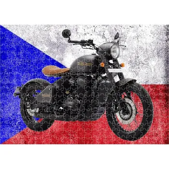 Puzzle puzzle s motorkou perak 120 dílků