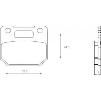 Brzdová destička Brenta brzdové destičky sintrované FT4134