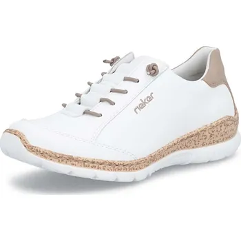 Dámské polobotky Dámské polobotky RIEKER N42K5-80 bílá S6 40