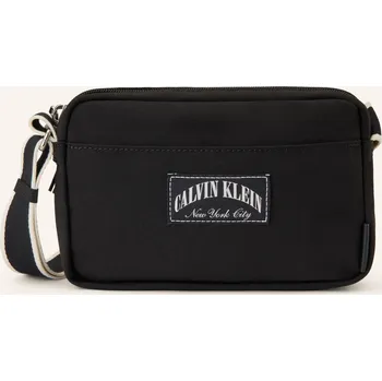 Kabelka Calvin Klein Pánská Taška Přes Rameno, černá / bílá, one size
