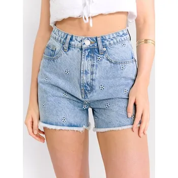 Sinsay - Džínové kraťasy - modrá - 730DB-50J - 730DB-50J-32