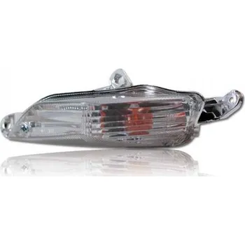 Osvětlení pro motocykl HSM Blinkr Kawasaki na motorku, zadní levý, čiré sklo, oranžová žárovka