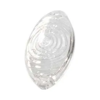 Osvětlení pro motocykl HSM Sklo pro blinkry Micro na motorku, čiré