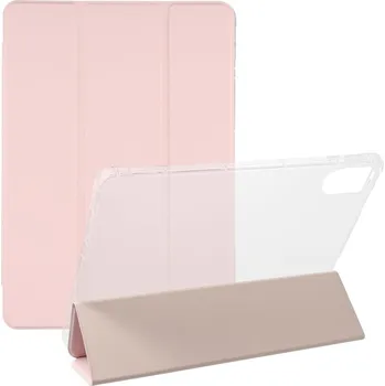 Pouzdro na tablet Tri-Fold chytré skládací pouzdro na tablet Xiaomi Redmi Pad 2 - růžové