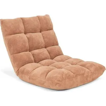 Obývací pokoj Podlahová křeslo HV10355BE, 105 x 56 x 15 cm, béžové - A COSTWAY