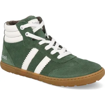 Dívčí zimní obuv Barefoot zimní boty Koel - Drew Merino Khaki zelené Velikost: 34