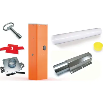 Pohon brány NICE S.p.A. Sada zálohovatelné dopravní závory WIDE pro kontrolu a řízení přístupu do 5 m, 300 cyklů/hod