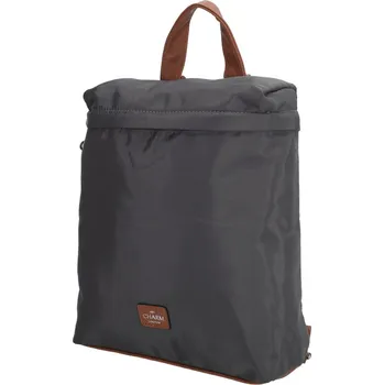 Městský batoh Charm London batoh BUCKINGHAM 29x26x8 cm, grey, 6 litrů