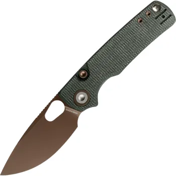 Vosteed Porcupine 14C28N Copper Dune,Green Micarta