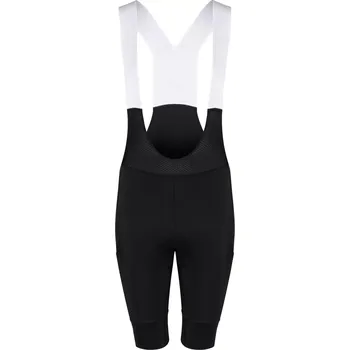 Cyklistické kalhoty FORCE kraťasy F PASSION LADY se šráky a vl, černé S