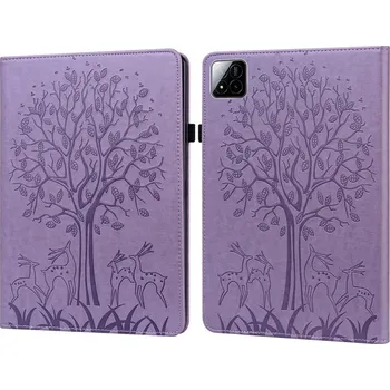 Pouzdro na tablet Tree zavírací pouzdro na tablet Xiaomi Pad 7/7 Pro - fialové