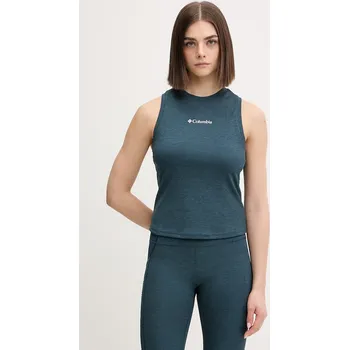 Sportovní top Columbia 2155342 tyrkysová 69X, vel. S
