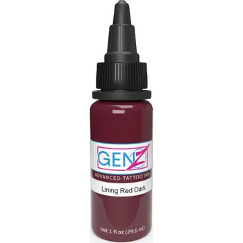Tetovací barva INTENZE GEN Z Lining Red Dark Color Lining Series