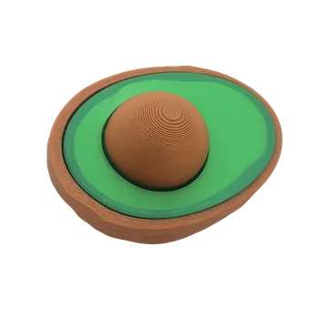 Gadget Kliksy Klikací Avokádo fidget mechanický klik 3D tisk Barva: Mistletoe Green, Hlučnost: Klik / hlasitá