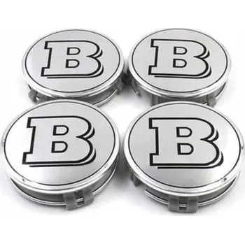 Středová krytka kola Sada emblémů Mercedes Brabus 75 mm