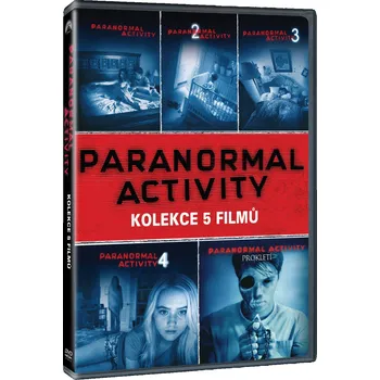 Paranormal Activity: kolekce 5 filmů - 5DVD