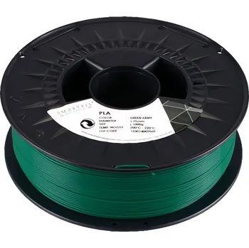 Filament PLA filament Green Army 1,75 mm Smartfil 1 kg