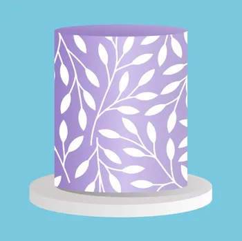 Frost Form Stencil šablona na dorty "Ruscus"