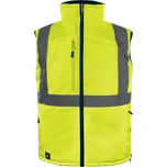 Reflexní zateplená oboustranná vesta Delta Plus FIDJI 3 Barva: Žlutá, Velikost: 3XL