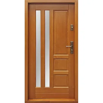 Vchodové dveře ArchoD Venkovní vchodové dřevěné dveře Deskové Wera