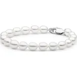 Gaura Pearls Perlový náramek Joscelina - stříbro 925/1000 FCW375-B 18 cm Bílá