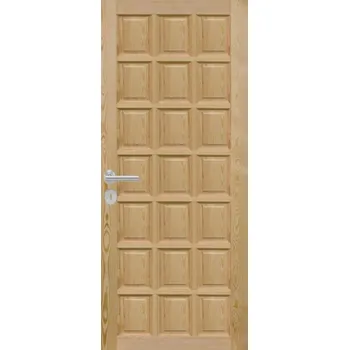 Interiérové dveře ArchoD Dřevěné dveře dýhované z borovice Rest PMK
