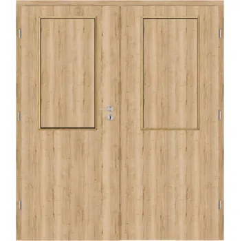 Interiérové dveře Archo Dvoukřídlé interiérové dveře Archo - Classic 01 130/197 FF/Dub halifax