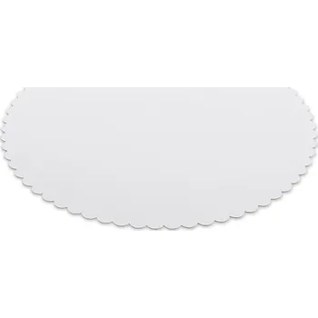 Lepenkové podložky pod dort (PAP - 100% celulóza) O 25cm [100ks]