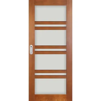 Vchodové dveře ArchoD Posuvné dveře do pouzdra dřevěné dýhované z borovice Toledo