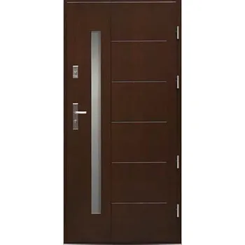 Vchodové dveře ArchoD Venkovní vchodové dřevěné dveře Deskové DP-91 Carlo