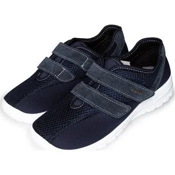 Dámské tenisky Vlnka Dámské prodyšné gelové tenisky na suchý zip tmavě modrá velikost obuv dospělí 39