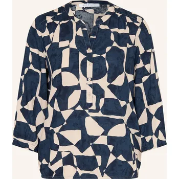 Dámská halenka Betty&Co Dámská Blůza S 3/4 Rukávem, tmavě modrá / béžová, 44