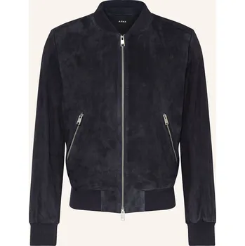 Arma Pánský Kožený Blouson Didier, tmavě modrá, 50