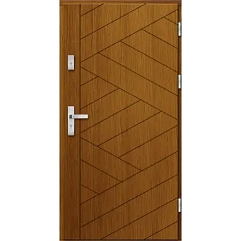Vchodové dveře ArchoD Venkovní vchodové dřevěné dveře Deskové Maja
