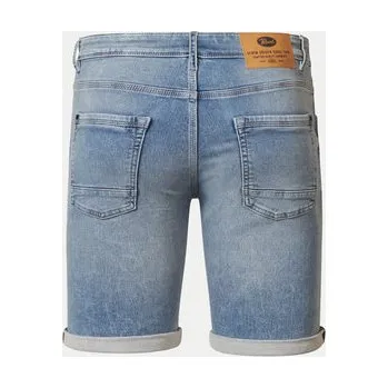 Pánské kraťasy Petrol Industries Džínové šortky M-1040-SHO001 Modrá Slim Fit M